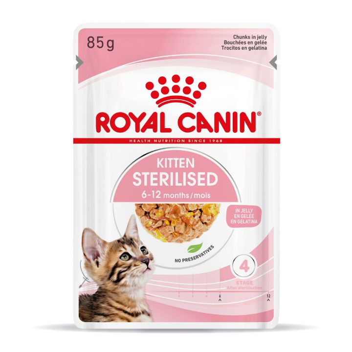 boeren emulsie Weglaten Royal Canin Kitten Sterilised in gravy natvoer kat | Goedkoper