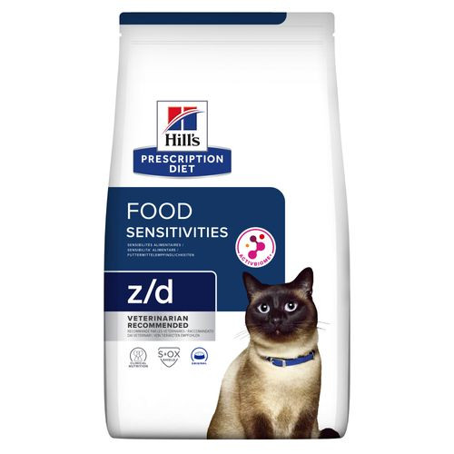 Afbeelding van 3 x 6 kg Hill's Prescription Diet Z/D Food Sensitivities kattenvoer