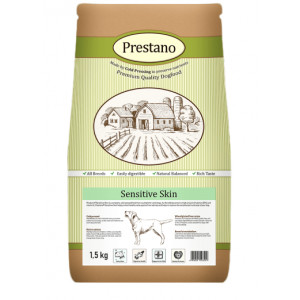 Afbeelding Prestano Sensitive Skin hondenvoer 12 kg door Brekz.nl