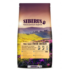 Seberus Mini/Small w/ Fresh Chicken - natuurlijk graanvrij hondenvoer 1 kg + 1 kg Gratis