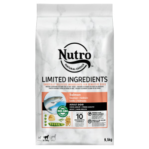 Afbeelding Nutro Limited Ingredient Adult Zalm hondenvoer 9.5 kg door Brekz.nl