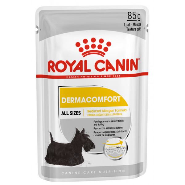 Royal Canin Royal Canin Dermacomfort natvoer hond (paté) 4 dozen (48 x 85 g)
