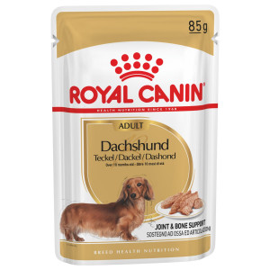 Afbeelding Royal Canin Teckel/Dachshund Adult natvoer 12 zakjes door Brekz.nl