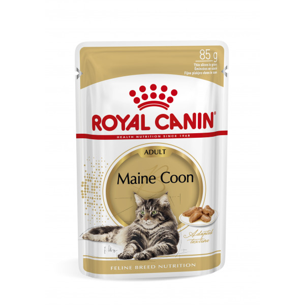 Royal Canin Royal Canin Maine Coon Adult natvoer kat (in saus) 4 dozen (48 x 85 g)