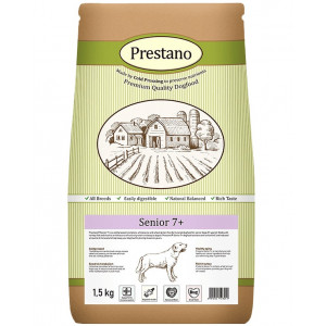 Afbeelding Prestano Senior 7+ hondenvoer 1.5 kg door Brekz.nl