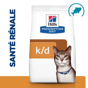 Afbeelding Hill's Prescription Diet K/D kattenvoer Tonijn 1.5 kg door Brekz.nl