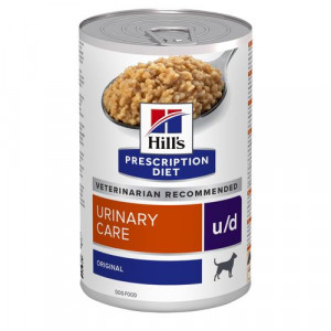 Afbeelding Hill's Prescription Diet U/D blik 370 gram hondenvoer 1 tray (12 blikken) door Brekz.nl