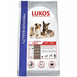 Lukos Adult Mini/Small - premium hondenvoer 2 x 4 kg