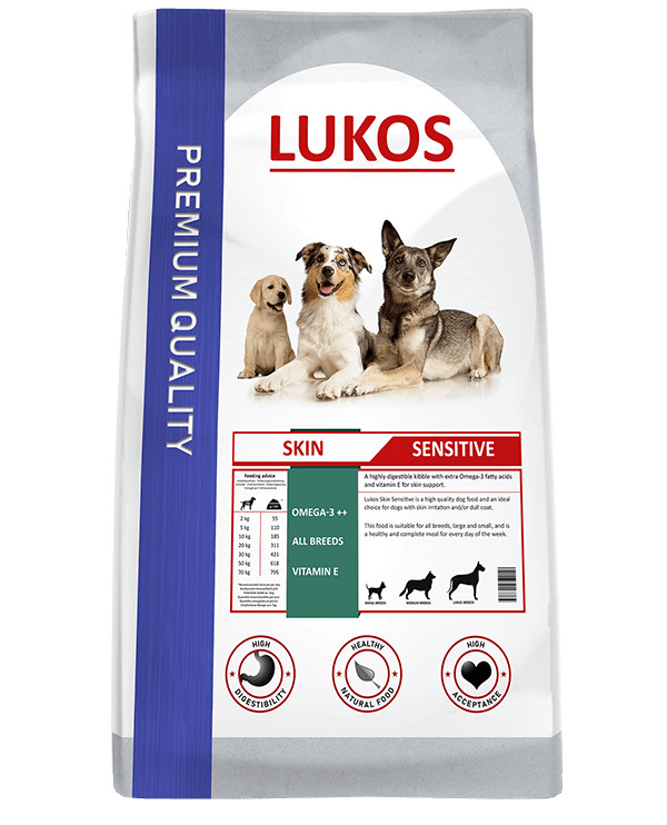 Afbeelding van 1 kg Lukos Skin Sensitive - premium hondenvoer