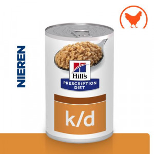 Afbeelding Hill's Prescription Diet K/D 370 gr blik hondenvoer 1 tray (12 blikken) door Brekz.nl