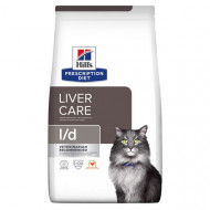 Hill's Prescription Diet L/D Liver Care kattenvoer met kip 3 x 1,5 kg