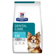 Hill's Prescription Diet T/D Mini Dental Care hondenvoer met kip 3 x 3 kg