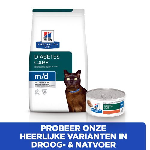 Hill's Prescription M/D Diabetes Weight Management kattenvoer