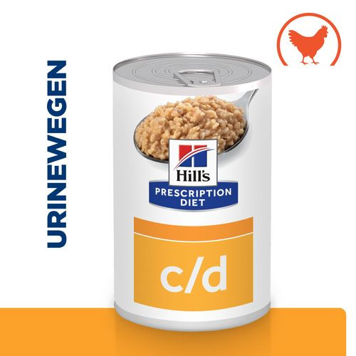 Hill's Prescription Diet C/D Multicare Urinary Care 370 g nat hondenvoer met kip blik