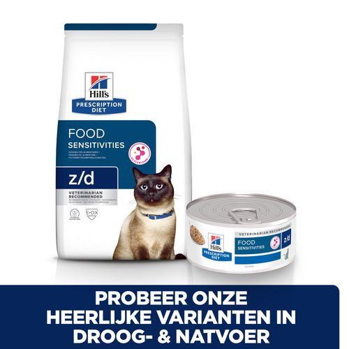 Hill's Prescription Z/D Food Sensitivities kattenvoer