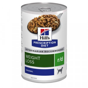 Hill's Prescription Diet R/D 350 gr blik hondenvoer 1 tray (12 blikken)