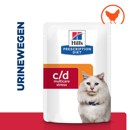 Hill's Prescription C/D Urinary Stress kip kattenvoer