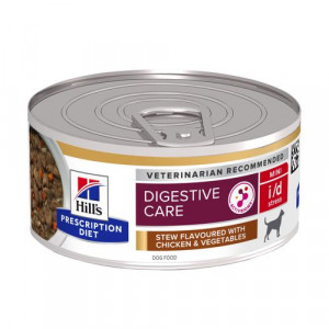 Hill&apos;s Prescription Diet I/D Stress Mini Digestive Care stoofpotje 156g blik 2 trays (48 x 156 gr)