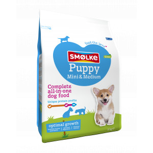 Smølke Puppy Mini-Medium hondenvoer