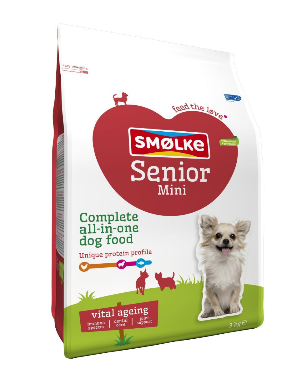 Smølke Senior Mini hondenvoer