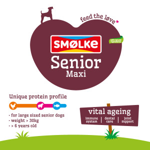 Smølke Senior Maxi hondenvoer