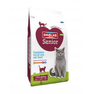 Afbeelding Smolke Cat Senior - Kattenvoer - 4 kg door Brekz.nl