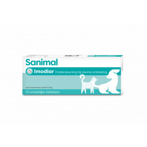 Afbeelding Sanimal Imodiar voor hond en kat 20 tabletten door Brekz.nl