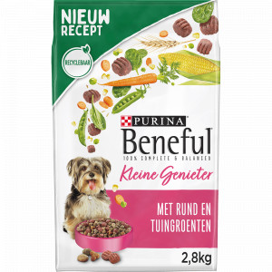 Beneful Kleine Genieter hondenvoer 2 x 2,8 kg afbeelding