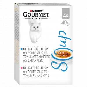 Purina Gourmet - Soup Kip & Groente - 32 x 40 g