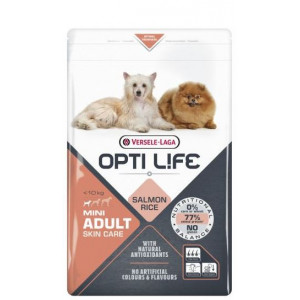 Afbeelding Opti Life Adult Skin Care Mini - Hondenvoer - 2.5 kg door Brekz.nl
