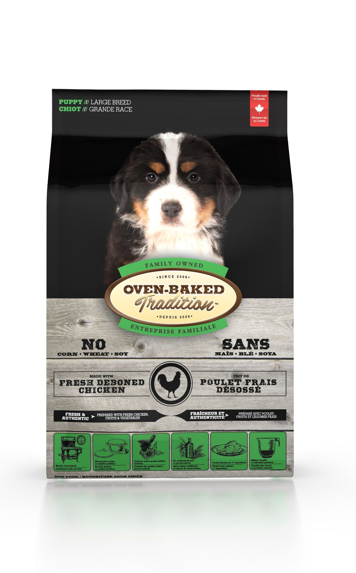 Oven-Baked Tradition Puppy Large Breed Chicken hondenvoer