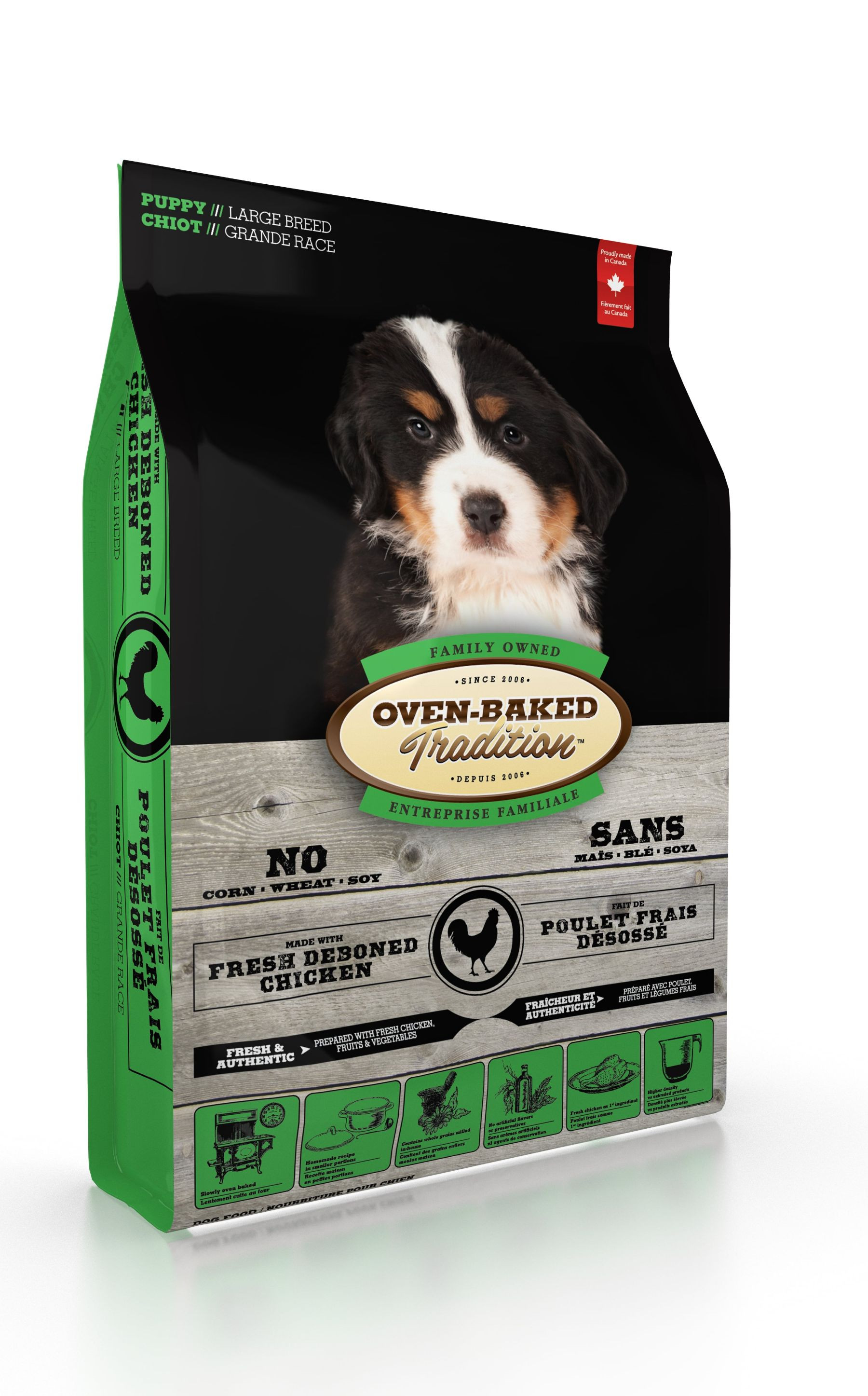 Oven-Baked Tradition Puppy Large Breed Chicken hondenvoer