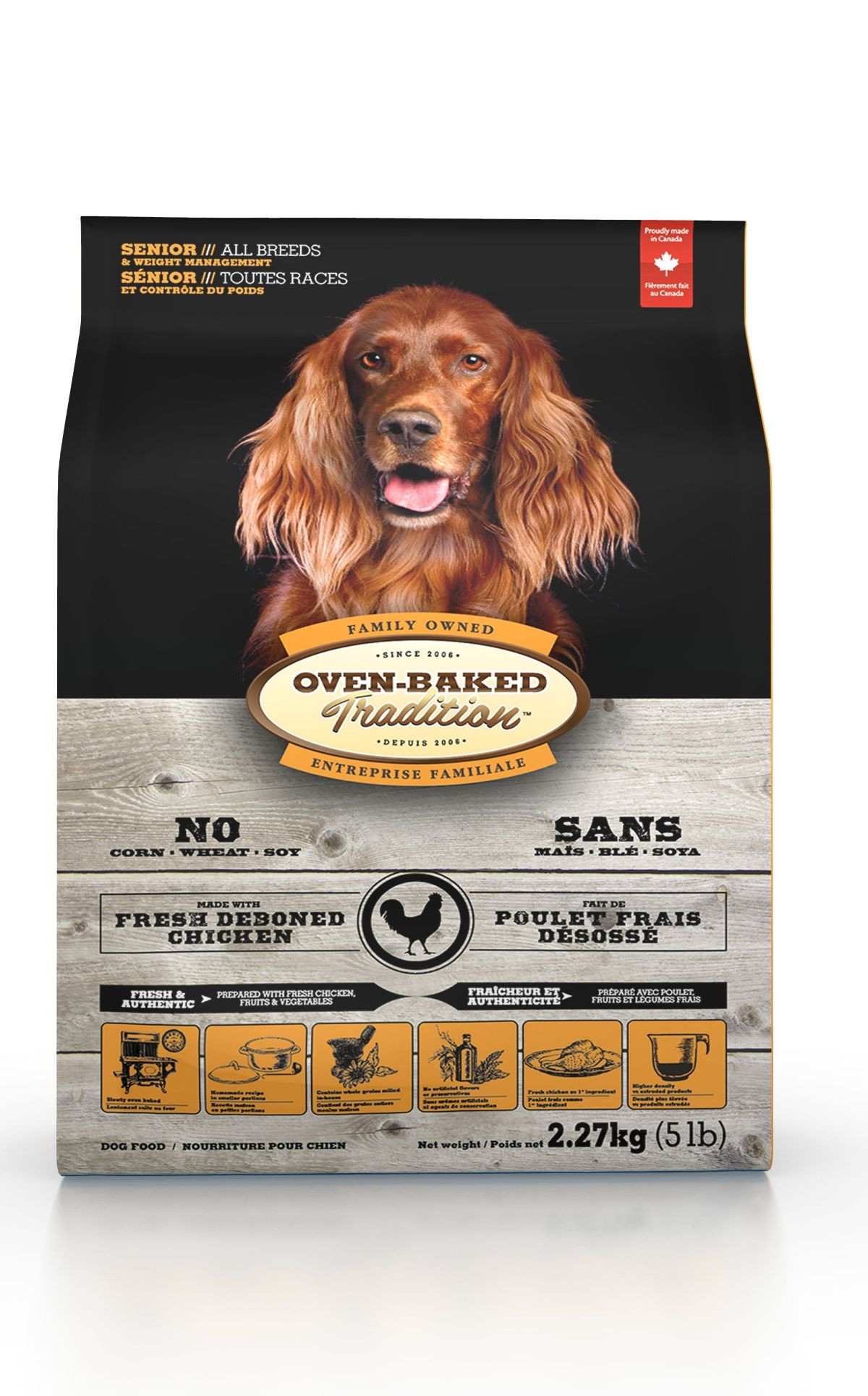Oven-Baked Tradition Senior w/ Chicken hondenvoer