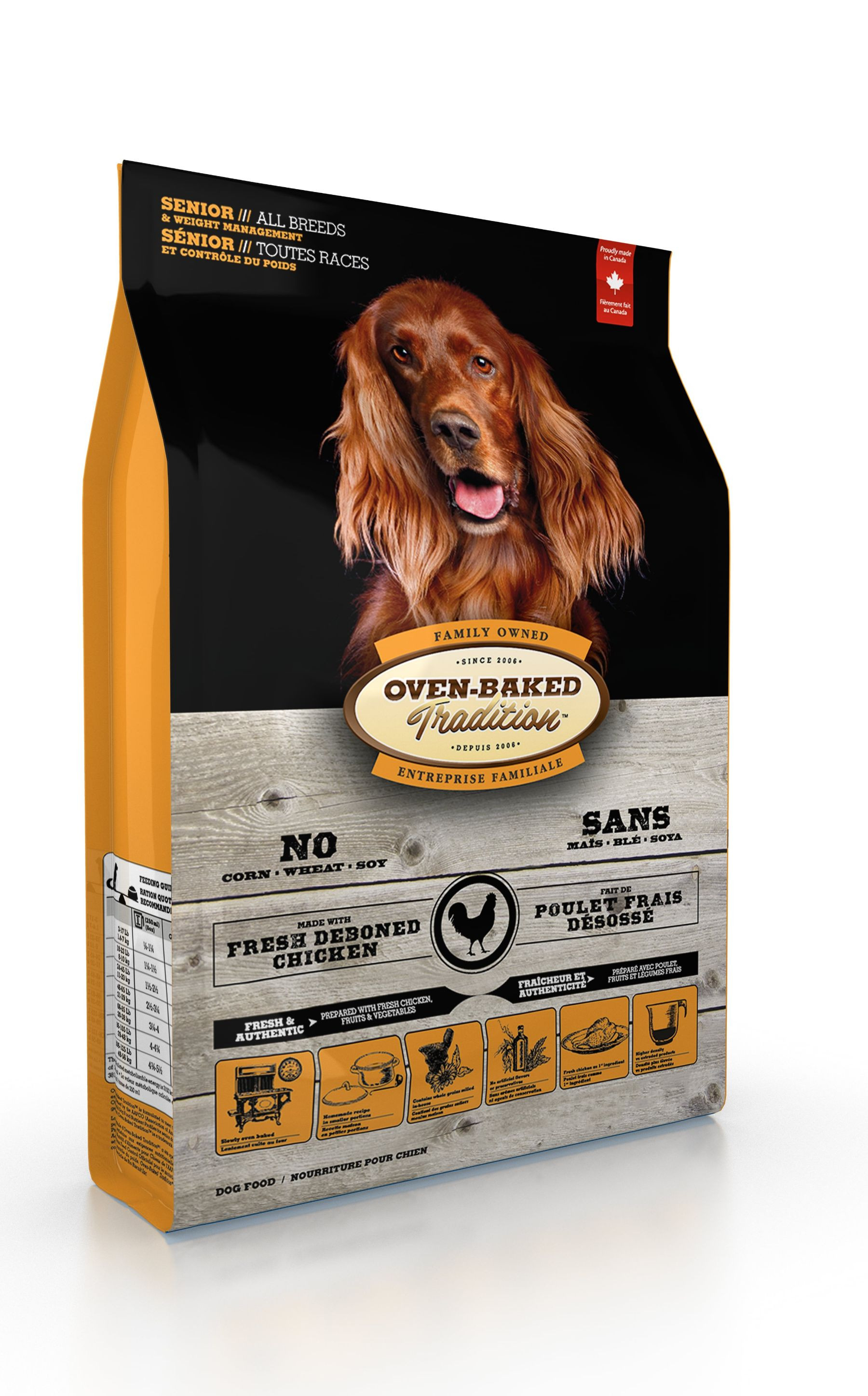 Oven-Baked Tradition Senior w/ Chicken hondenvoer