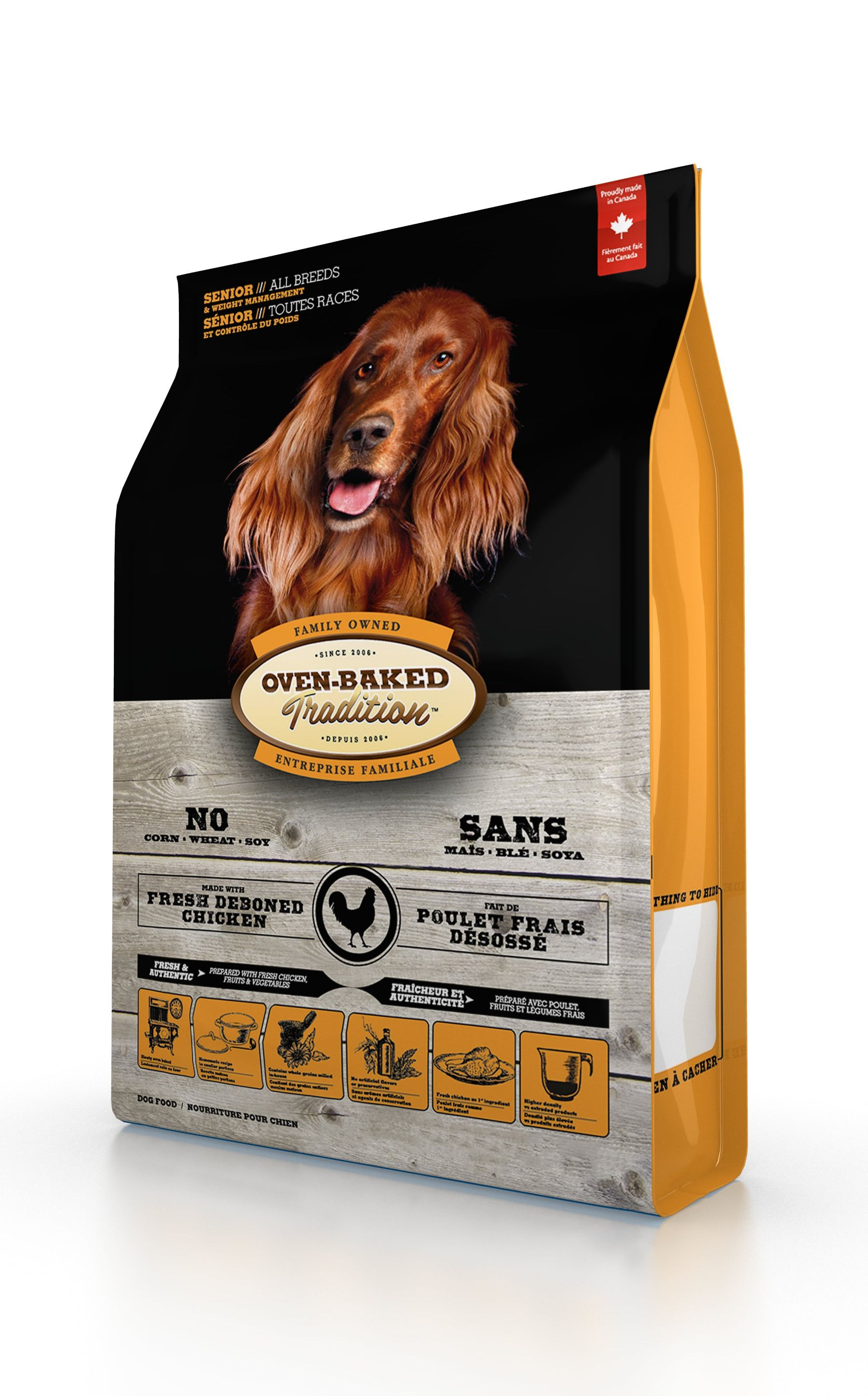 Oven-Baked Tradition Senior w/ Chicken hondenvoer