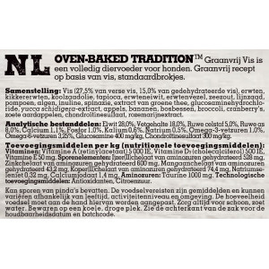 Oven-Baked Tradition Fish graanvrij hondenvoer