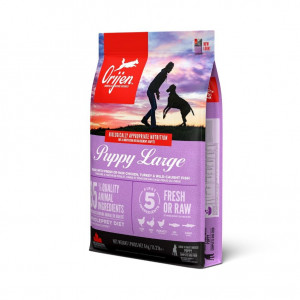 Afbeelding Orijen Puppy Large hondenvoer 11.4 kg door Brekz.nl