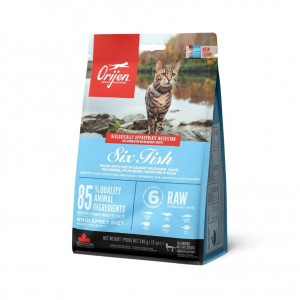 Afbeelding Orijen Six Fish kattenvoer 1,8 kg door Brekz.nl