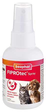 Eerlijk Inspecteren Malaise Beaphar FiproTec spray 100 ml Anti-Vlo - Hond & Kat - goedkoop bij