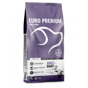 Afbeelding Euro Premium Adult Giant w/Lamb & Rice hondenvoer 15 kg door Brekz.nl