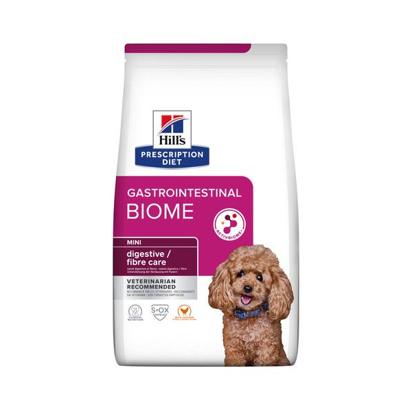 Hill's Hill's Prescription Diet Gastrointestinal Biome Mini hondenvoer met kip 6 kg