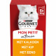 Gourmet Mon Petit Intense met gevogelte natvoer kat (6x50g)