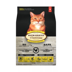 Oven-Baked Tradition Adult Chicken kattenvoer 4,54 kg
