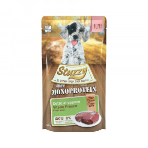 STU PUPPY POUCH GF. VEAL 150GR 00001