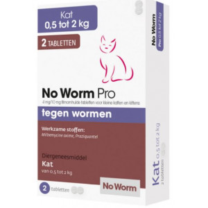 No Worm Pro Kleine Kat & Kitten