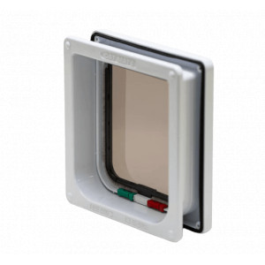 Afbeelding Cat Mate 4 way locking cat flap 235W Wit door Brekz.nl