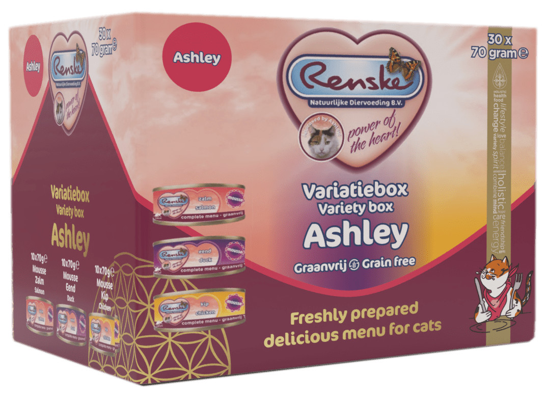 Renske Variatiebox Ashley mousse kattenvoer (30x70g)