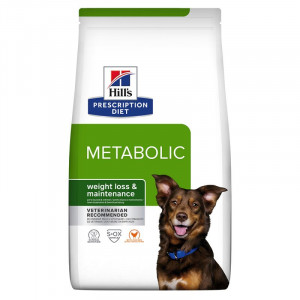 Hill's Prescription Diet Metabolic Weight Management hondenvoer met lam & rijst 1,5 kg