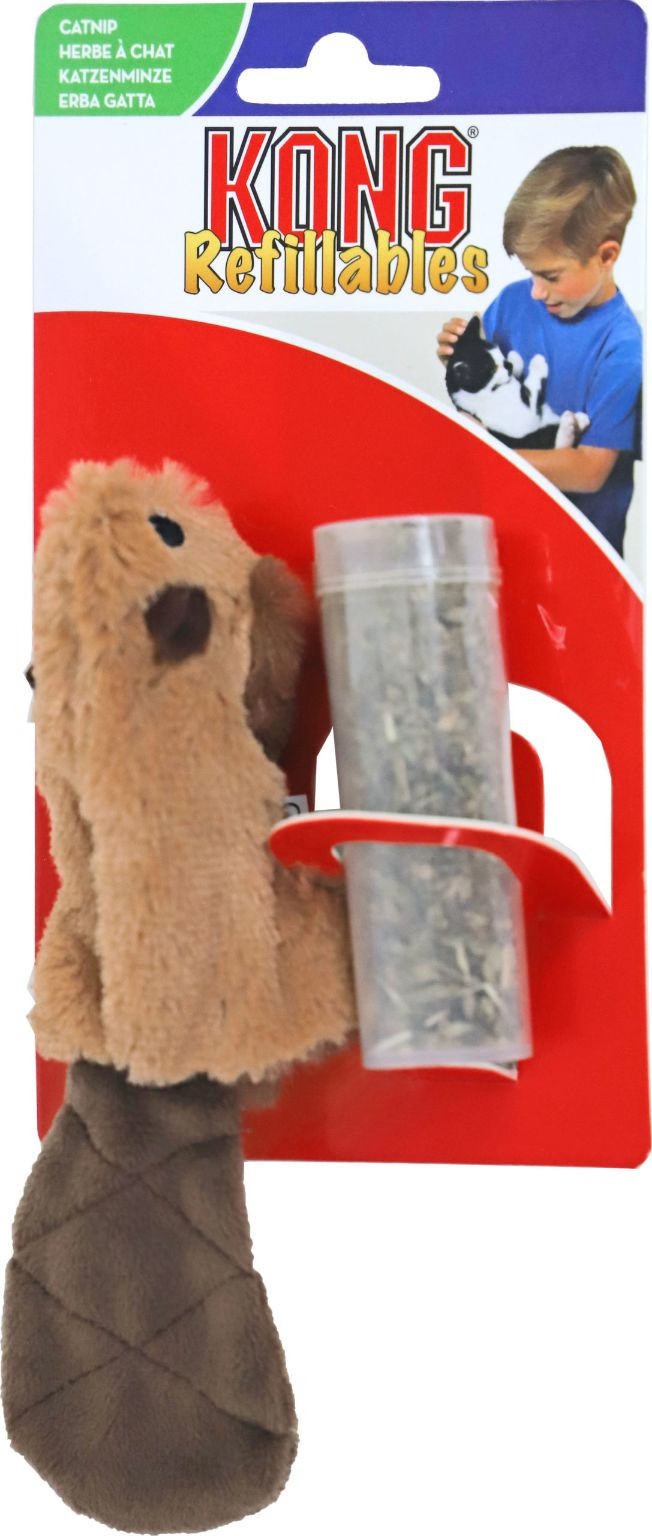 Afbeelding van 1x Kong Speelgoed Catnip Toy Beaver