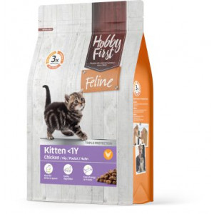 Hobby First Feline kattenvoer Kitten < 1 jaar 4,5 kg - Kat